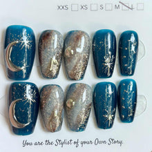 Short Coffin/Square 430-446 Press On Nail Selections
