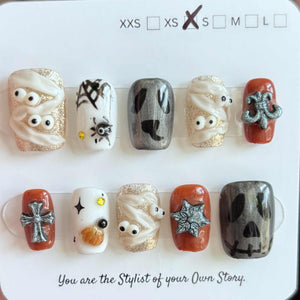 Halloween 1827-1831 Press On Nail Selections