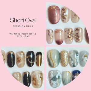 Short Oval 921-941 Press On Nail Selections