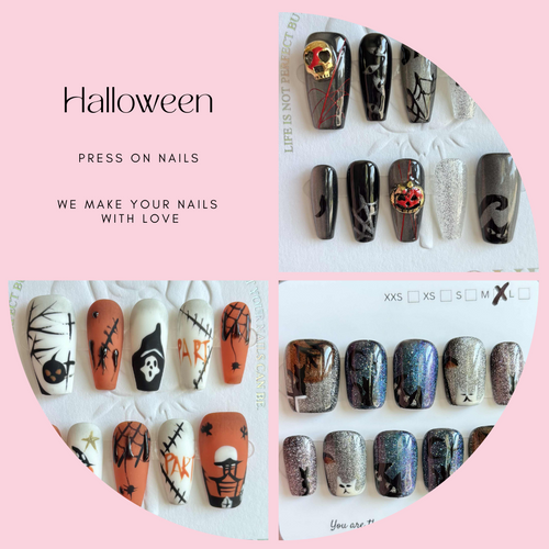 Halloween 1827-1831 Press On Nail Selections