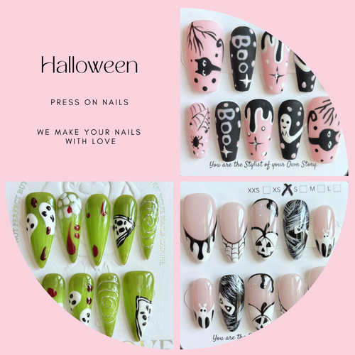 Halloween 1800-1825 Press On Nail Selections