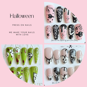 Halloween 1800-1825 Press On Nail Selections
