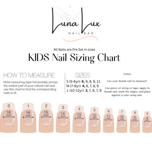 KIDS Press On Nail Selections