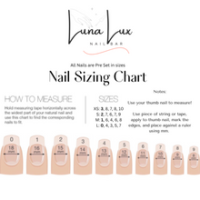 NEW Short Almond 830-856 Design Press On Nail Selections