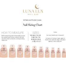 Coffin/Square Medium Length 500-525 Press On Nail Selections