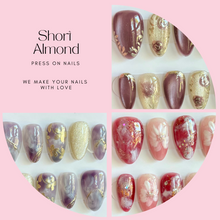 Short Almond 822-846 Design Press On Nail Selections